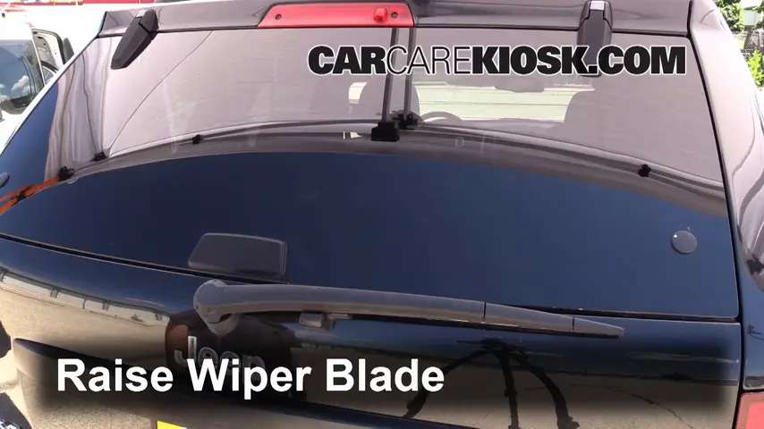 2008 Jeep Grand Cherokee Laredo 3.0L V6 Turbo Diesel Windshield Wiper Blade (Rear)